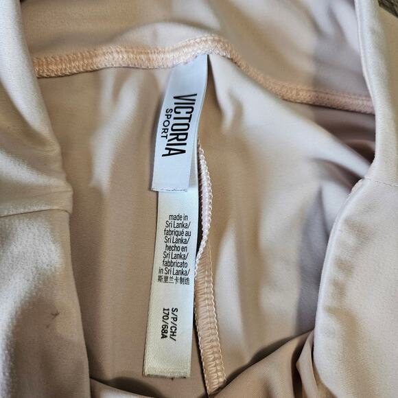 Victoria Secret Sport Cut Out Bike Shorts Size Small Euphoria Pink Active Gym - Picture 5 of 11